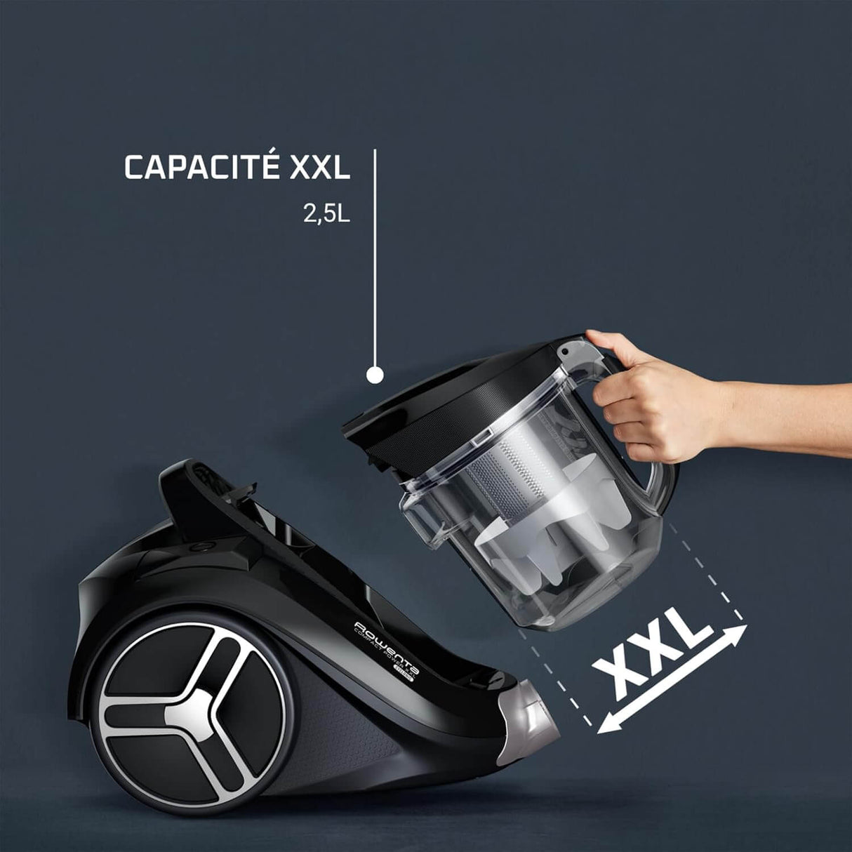 Rowenta Compact Power XXL Bagless Vacuum Cleaner